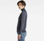 G-Star RAW Gebreide Roll Neck Trui Core Midden blauw Dames - Thumbnail 2