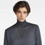 G-Star RAW Gebreide Roll Neck Trui Core Midden blauw Dames - Thumbnail 3
