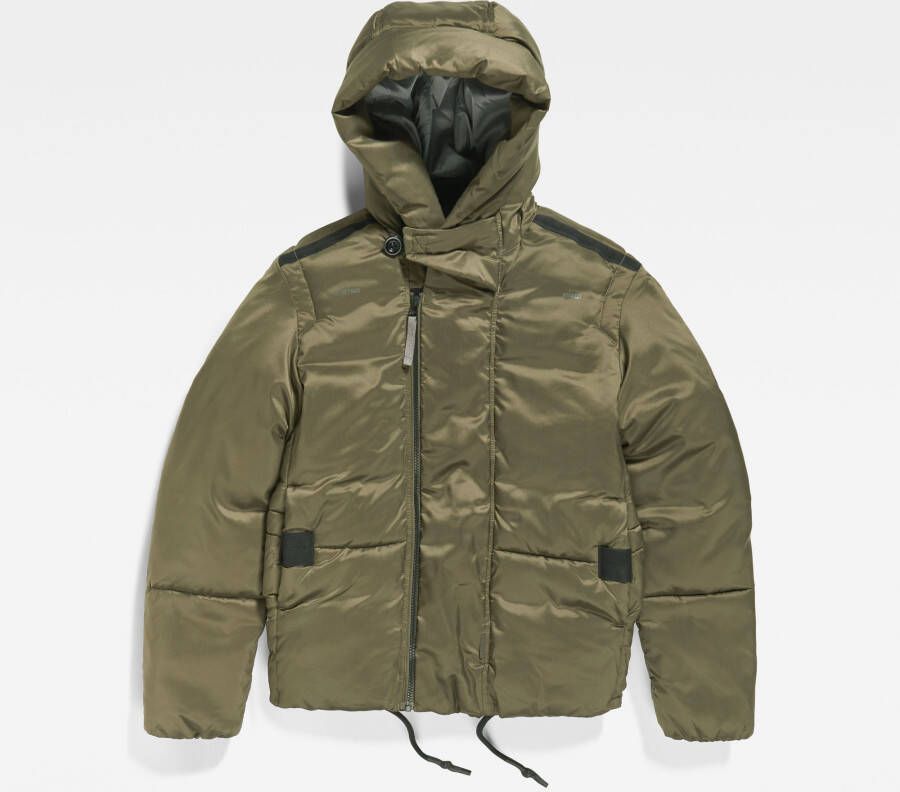 G-Star RAW Gewatteerd Jack G-Whistler Short Groen Dames