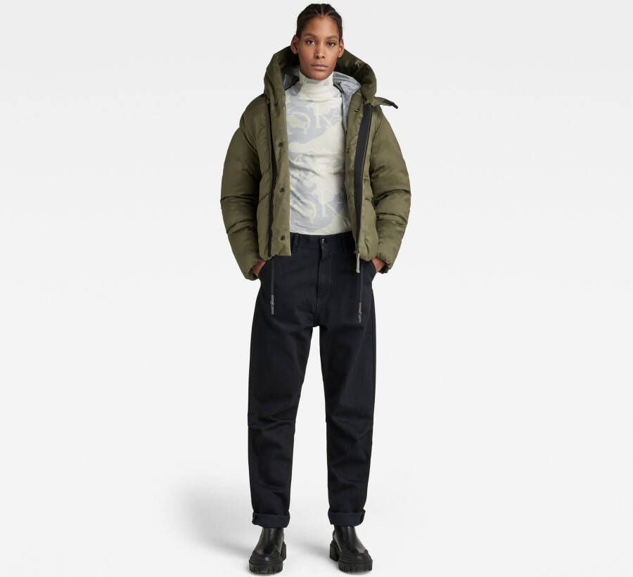 G-Star RAW Gewatteerd Jack G-Whistler Short Groen Dames