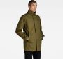G-Star RAW Gewatteerde Trenchcoat Groen Heren - Thumbnail 2