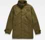 G-Star RAW Gewatteerde Trenchcoat Groen Heren - Thumbnail 3