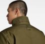 G-Star RAW Gewatteerde Trenchcoat Groen Heren - Thumbnail 4