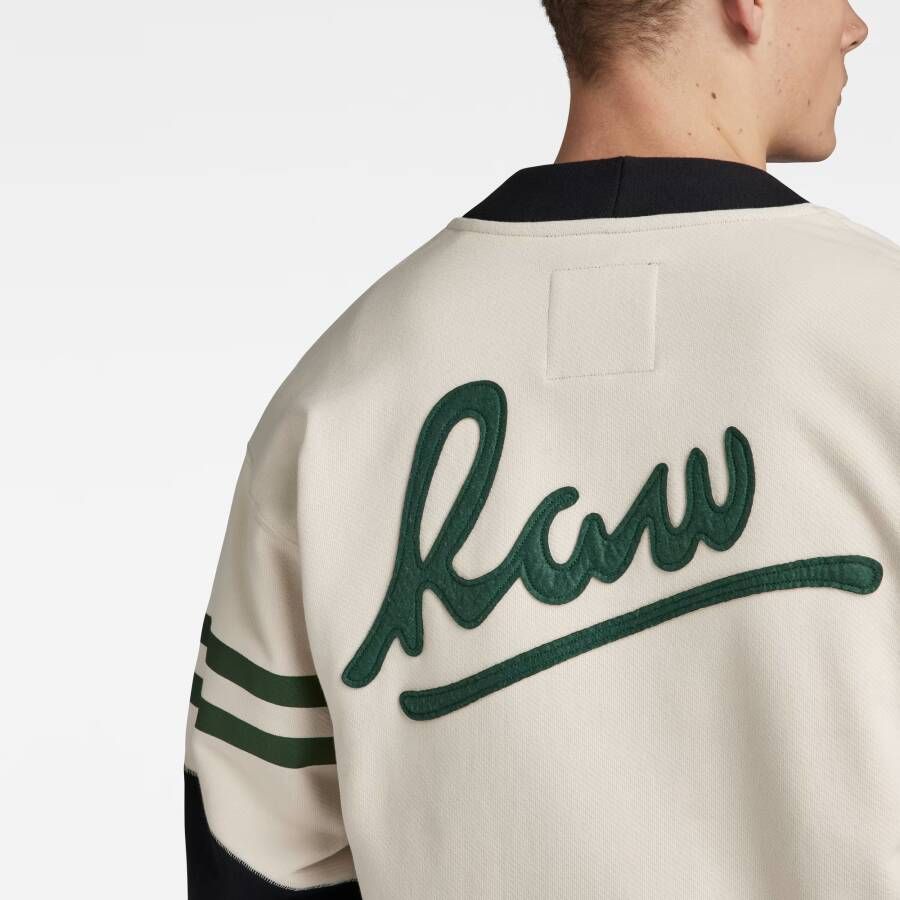 G-Star RAW Holiday Sweater Vest Wit Heren