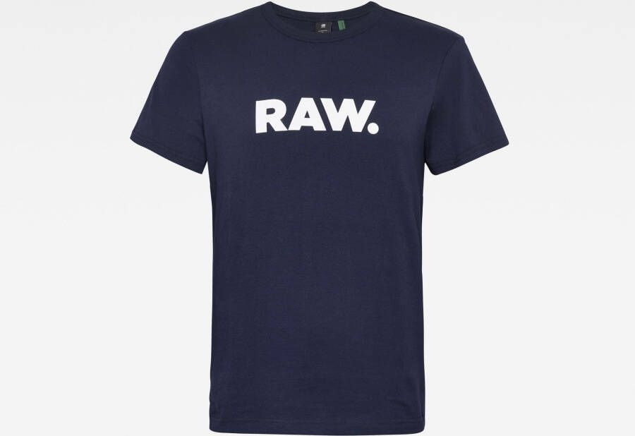 G-Star RAW Holorn R T-Shirt Donkerblauw Heren