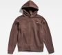 G-Star RAW Hoodie Thistle Back Graphic Bruin Dames - Thumbnail 3