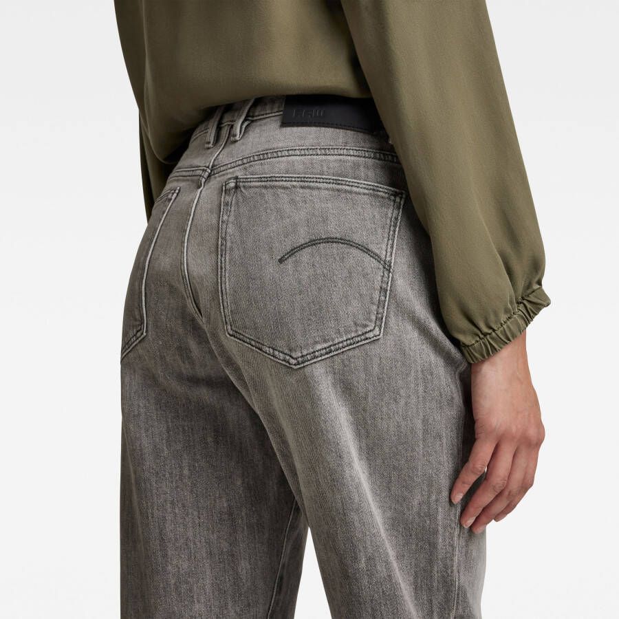 G-Star RAW Janeh Ultra High Mom Ankle Jeans Grijs Dames