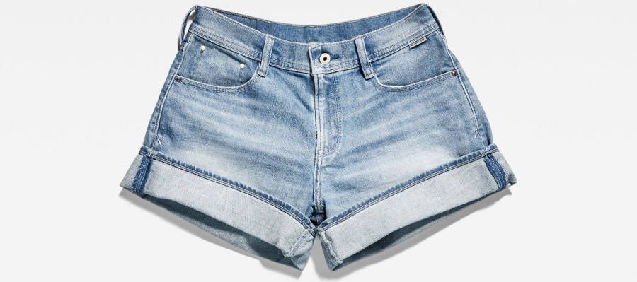 G-Star RAW Judee Short Lichtblauw Dames - Foto 4