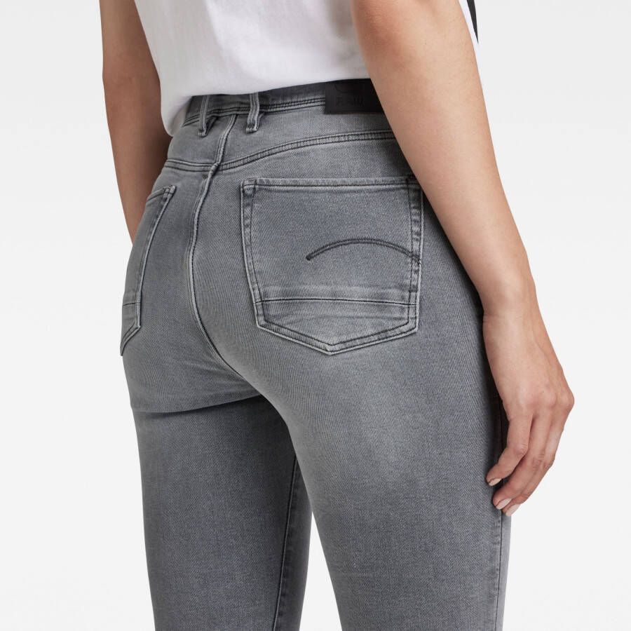 G-Star RAW Kafey Ultra High Skinny Jeans Grijs Dames