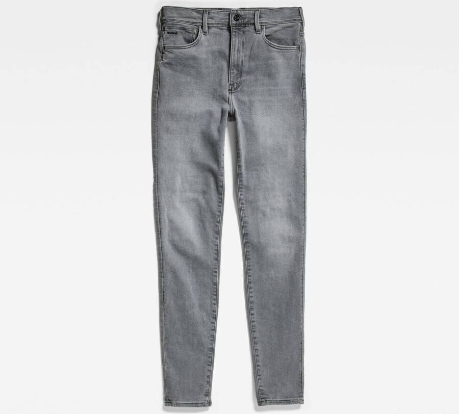 G-Star RAW Kafey Ultra High Skinny Jeans Grijs Dames