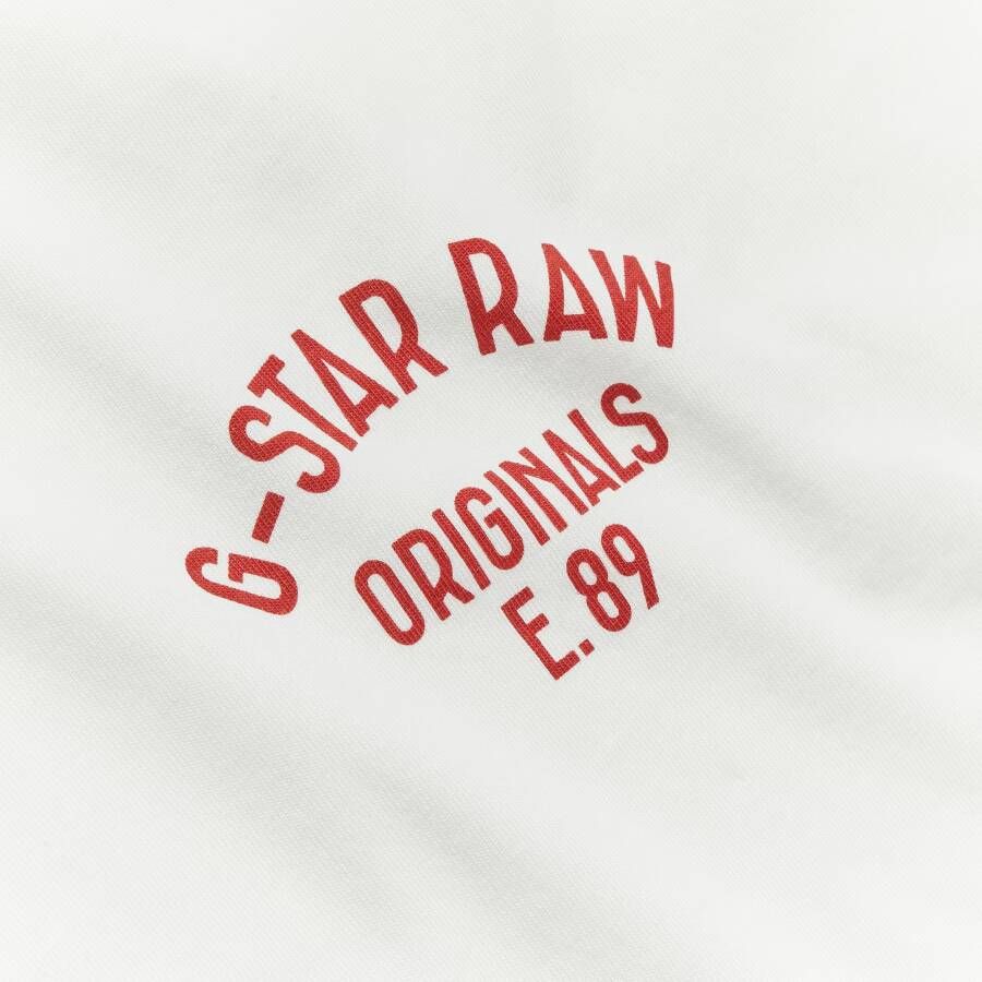 G-Star RAW Kids T-Shirt Originals Wit meisjes