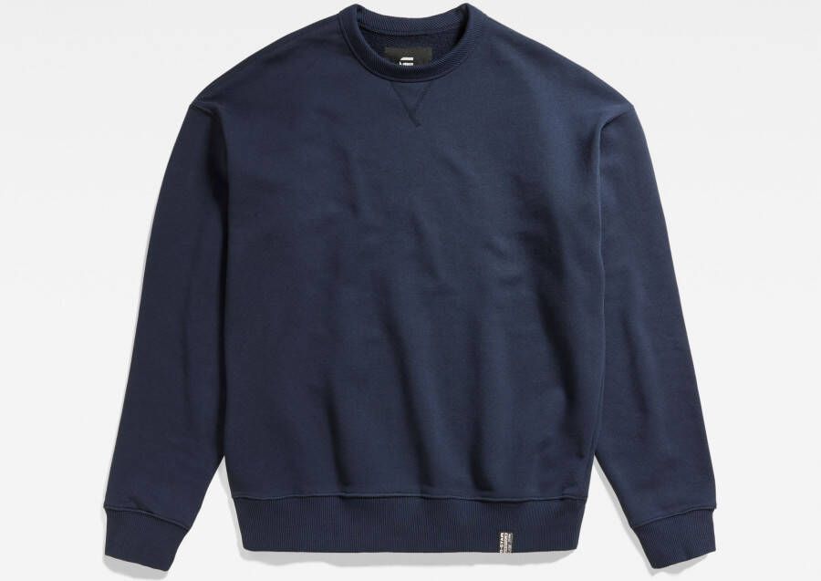 G-Star RAW Loose Sweater Essential Unisex Donkerblauw Heren