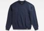 G-Star RAW Loose Sweater Essential Unisex Donkerblauw Heren - Thumbnail 4
