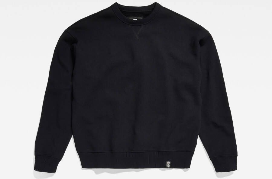 G-Star RAW Loose Sweater Essential Unisex Zwart Heren