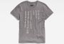 G-Star RAW Shirt met korte mouwen T-Shirt Lower case text - Thumbnail 3
