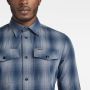 G-Star Marine Slim Fit Overhemd met Knoopsluiting Blauw Heren - Thumbnail 3