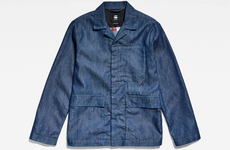 G-Star RAW Premium Marseille Blazer Donkerblauw Heren