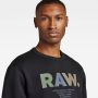 G-Star Raw Zwarte Sweater Multi Colored Rad. R Sw - Thumbnail 8