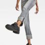 G-Star RAW Rechte jeans Noxer Straight met ritszak boven de achterzak achter - Thumbnail 6