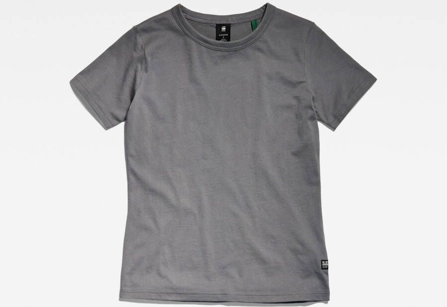 G-Star RAW Nysid RAW. Slim T-Shirt Grijs Dames