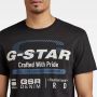 G-Star Raw T-shirt Korte Mouw T-shirt Old Skool Originals - Thumbnail 6