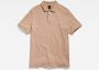 G-Star RAW Oluv Slim Polo Roze Heren - Thumbnail 2