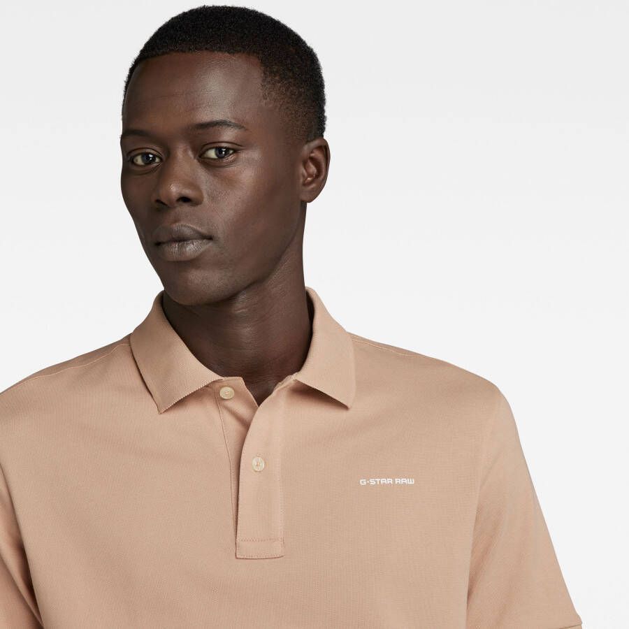 G-Star RAW Oluv Slim Polo Roze Heren