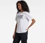G-Star RAW T-shirt Originals label regular met frontprint - Thumbnail 6