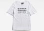 G-Star RAW T-shirt Originals label regular met frontprint - Thumbnail 8