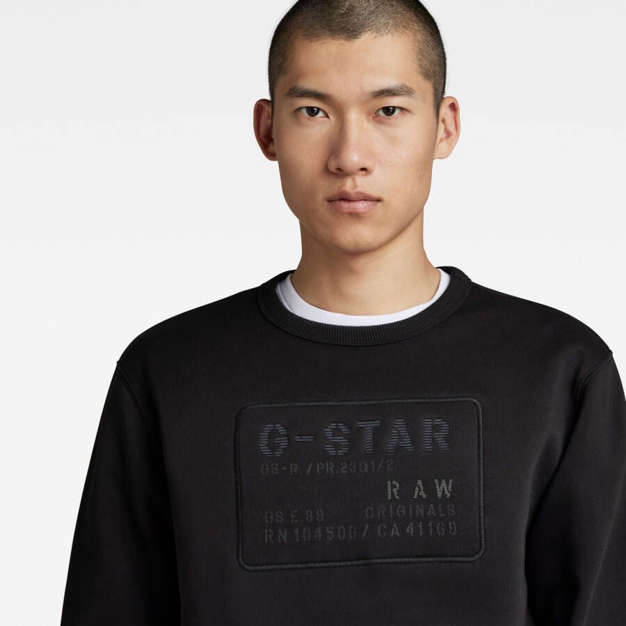 G-Star RAW Originals Sweater Zwart Heren