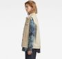 G-Star RAW Oversized Denim Bodywarmer Evergreen Wit Dames - Thumbnail 4