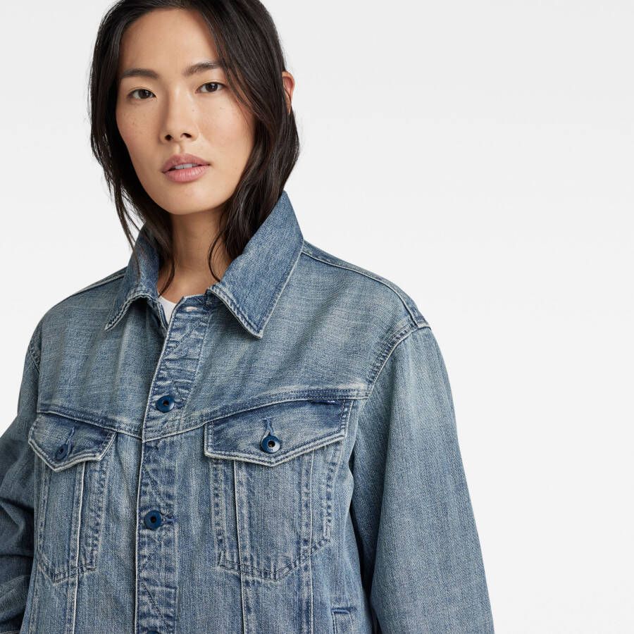 G-Star RAW Oversized Western Jack Lichtblauw Dames