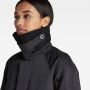 G-Star RAW Padded Wide Trenchcoat Zwart Dames - Thumbnail 3