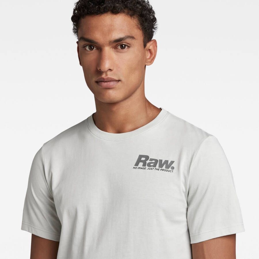 G-Star RAW Photographer Graphic Slim T-Shirt Grijs Heren