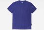 G-Star RAW regular fit T-shirt Pigment dye van biologisch katoen ballpen blue - Thumbnail 2
