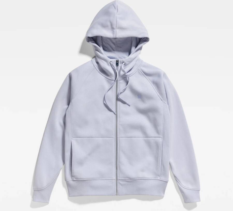 G-Star RAW Premium Core 2.1 Hoodie Met Rits Grijs Dames