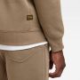 G-Star RAW hoodie Premium core met logo deep walnut - Thumbnail 4