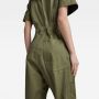 G-Star RAW Relaxed Short Sleeve Jumpsuit Groen Dames - Thumbnail 4