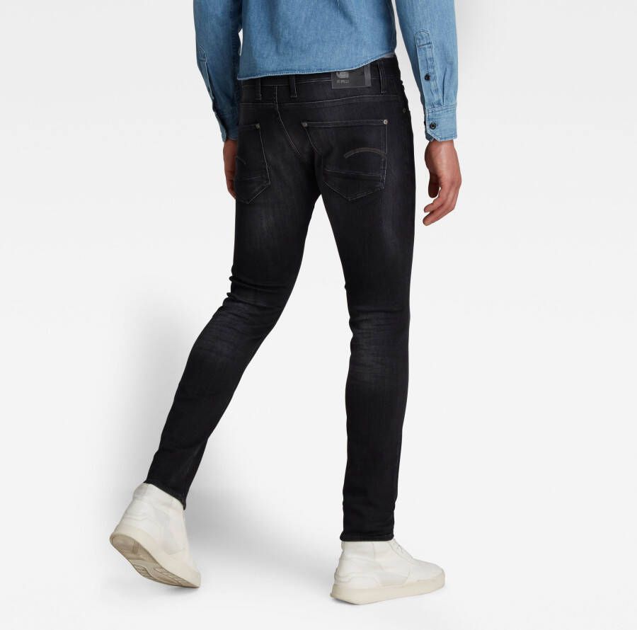 G-Star RAW Revend Skinny Jeans Zwart Heren
