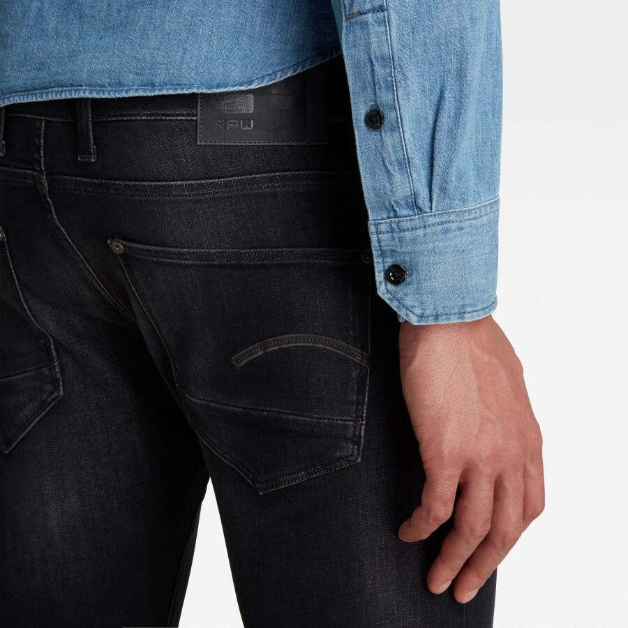 G-Star RAW Revend Skinny Jeans Zwart Heren
