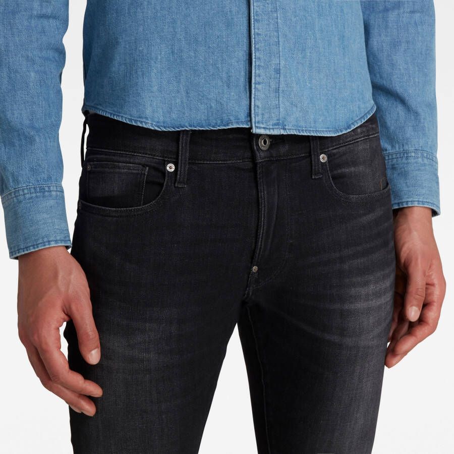 G-Star RAW Revend Skinny Jeans Zwart Heren