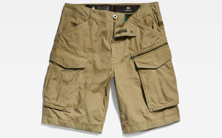 G-Star RAW Rovic Zip Relaxed Short Groen Heren
