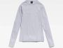G-Star RAW Slim Rib Top Grijs Dames - Thumbnail 3