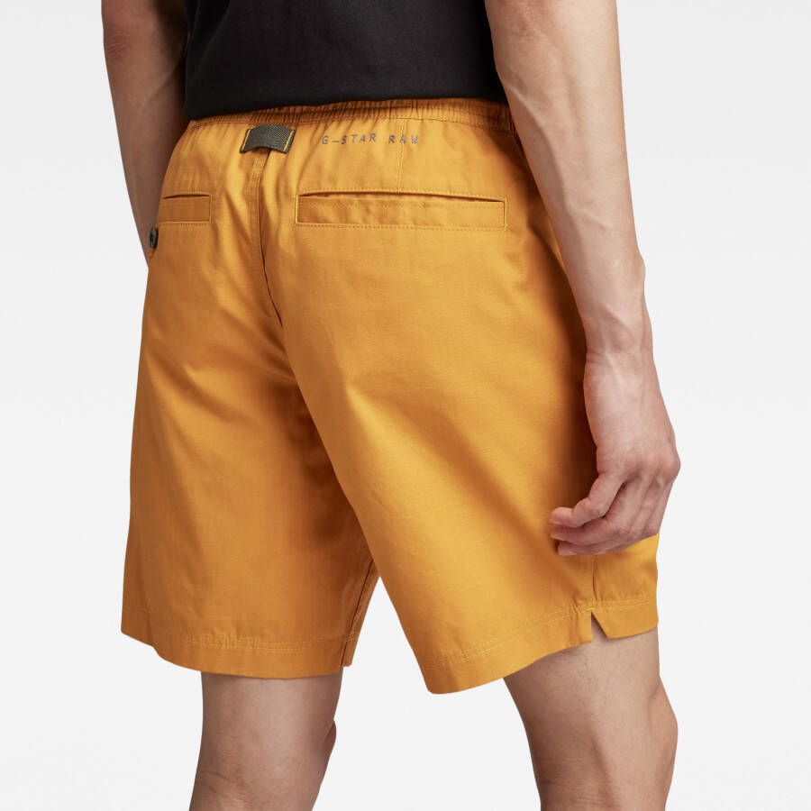 G-Star RAW Sport Trainer Short Geel Heren