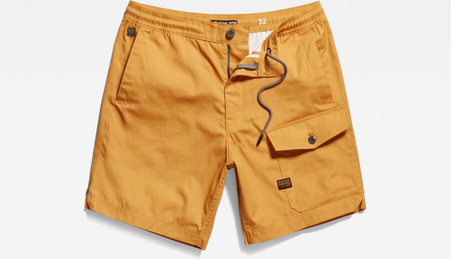 G-Star RAW Sport Trainer Short Geel Heren
