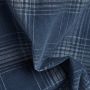 G-Star RAW geruit corduroy regular fit overhemd stalt luna blue - Thumbnail 4