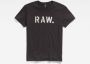 G-Star RAW T-shirt Stencil van biologisch katoen black - Thumbnail 3