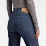 G-Star RAW Strace Straight Jeans Donkerblauw Dames - Thumbnail 2