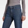 G-Star RAW Strace Straight Jeans Donkerblauw Dames - Thumbnail 3