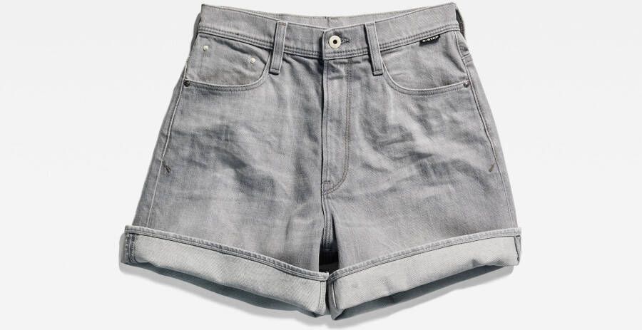 G-Star RAW Stray Denim Short Grijs Dames